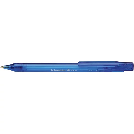 Golyóstoll, 0,5mm, nyomógombos, SCHNEIDER 