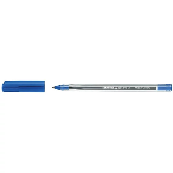 Golyóstoll, 0,5 mm, kupakos, SCHNEIDER 
