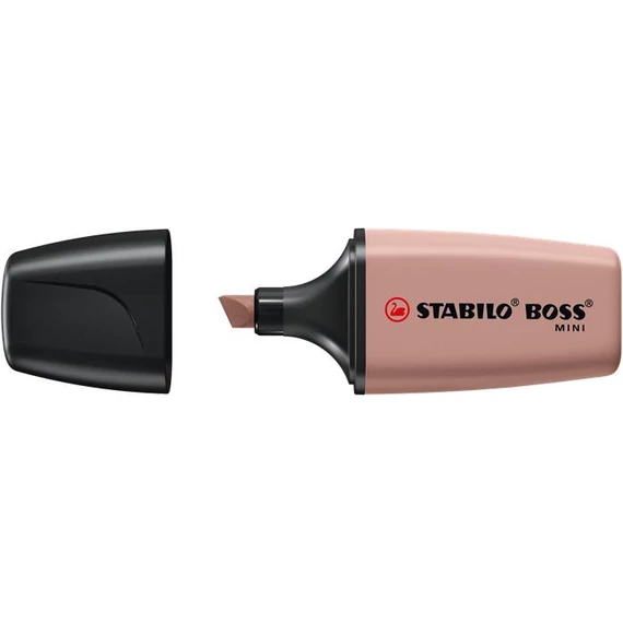 Szövegkiemelő STABILO Boss Mini Naturevibes sötétbarna