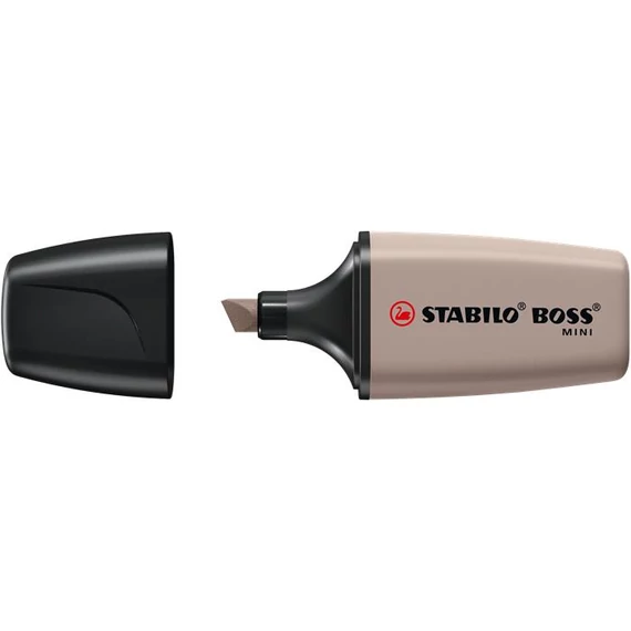 Szövegkiemelő STABILO Boss Mini Naturevibes melegszürke