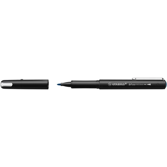 Filctoll STABILO dr!ver 0,8 mm kék
