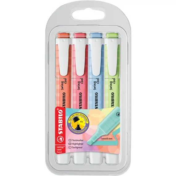 Szövegkiemelő készlet, 1-4 mm, STABILO 