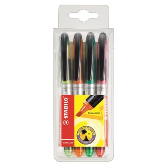 Szövegkiemelő készlet, 1-4 mm, STABILO 