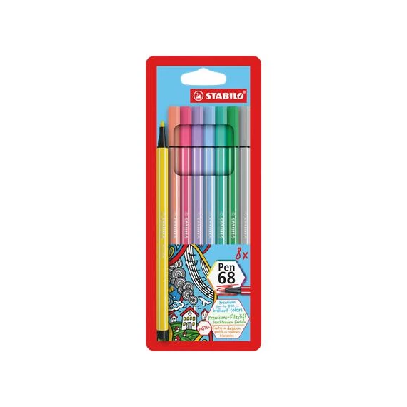 Rostirón készlet, 1 mm, STABILO 