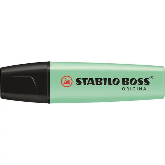 Szövegkiemelő, 2-5 mm, STABILO "BOSS original Pastel", menta