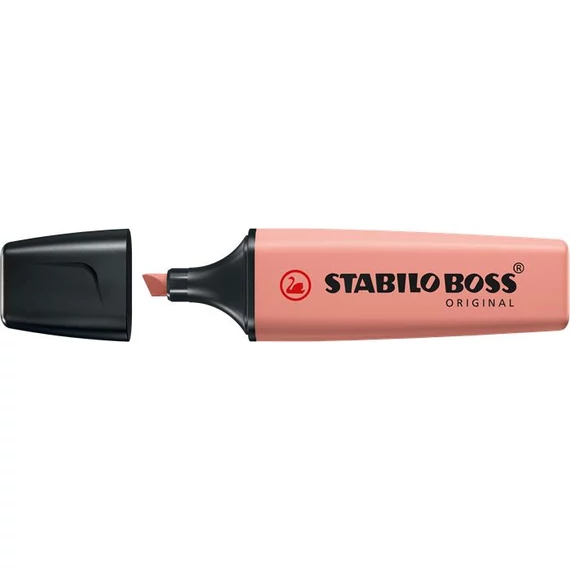 Szövegkiemelő STABILO Boss NatureColors vörösbarna