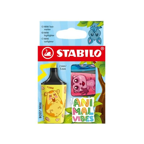Szövegkiemelő készlet, 2-5 mm, STABILO 