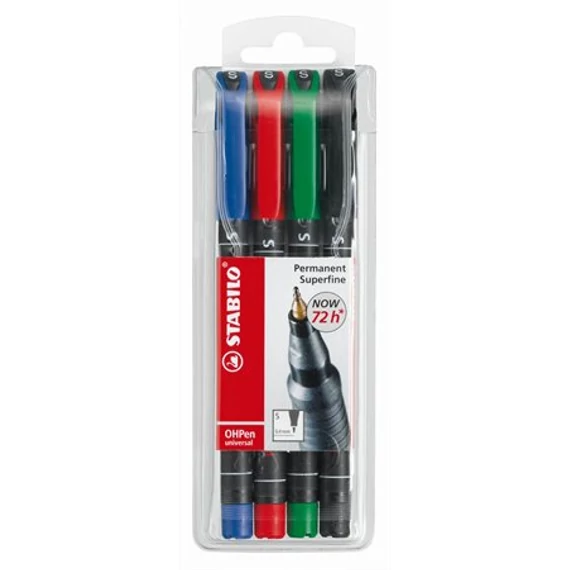 Alkoholos marker készlet, 0,4 mm, STABILO 