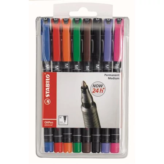 Alkoholos marker, 1 mm, STABILO 