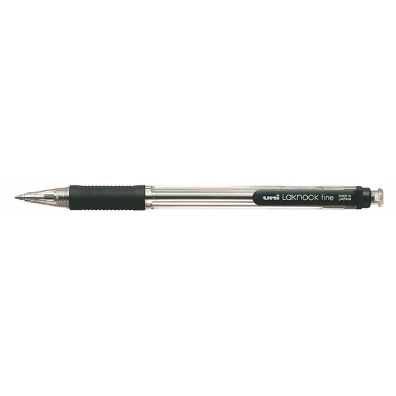 Golyóstoll, 0,4 mm, nyomógombos, UNI 