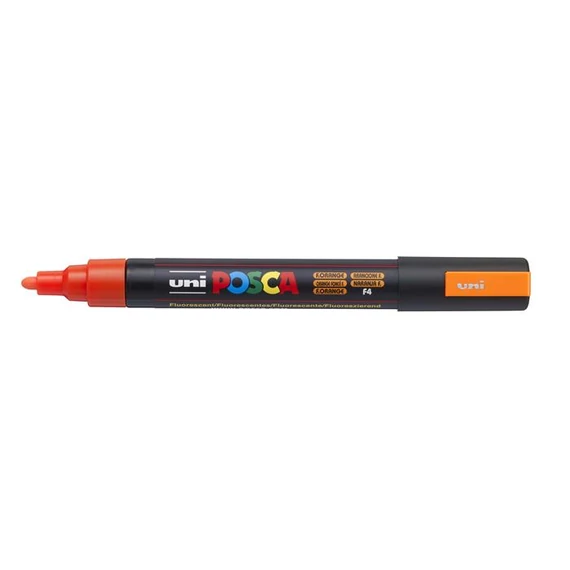 Filctoll UNI Posca PC-5M fluo narancs