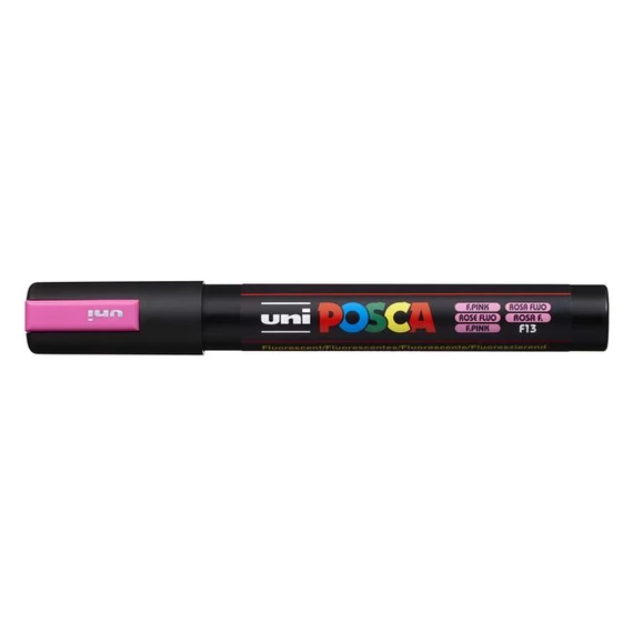 Filctoll UNI Posca PC-5M fluo rózsaszín