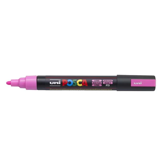 Filctoll UNI Posca PC-5M fluo rózsaszín