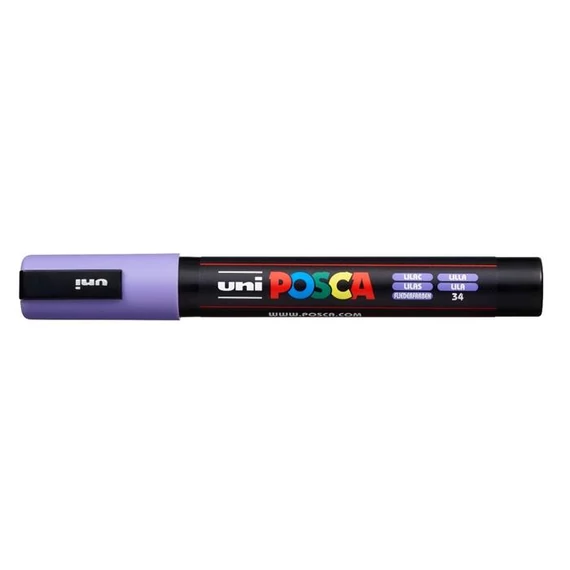 Filctoll UNI Posca PC-5M halványlila