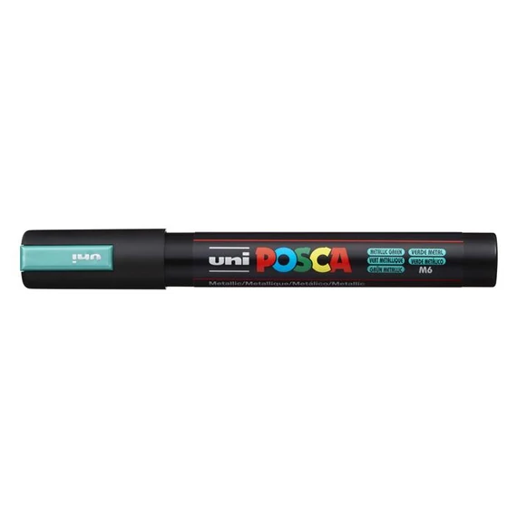 Filctoll UNI Posca PC-5M metál zöld