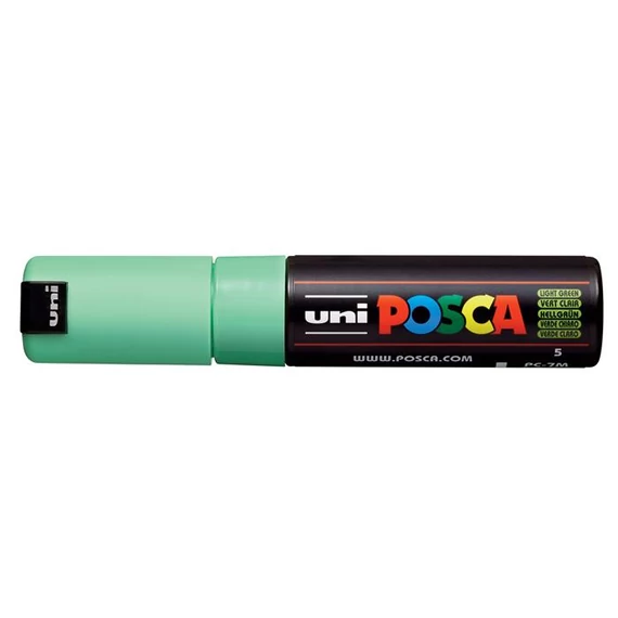 Filctoll UNI Posca PC-7M világoszöld