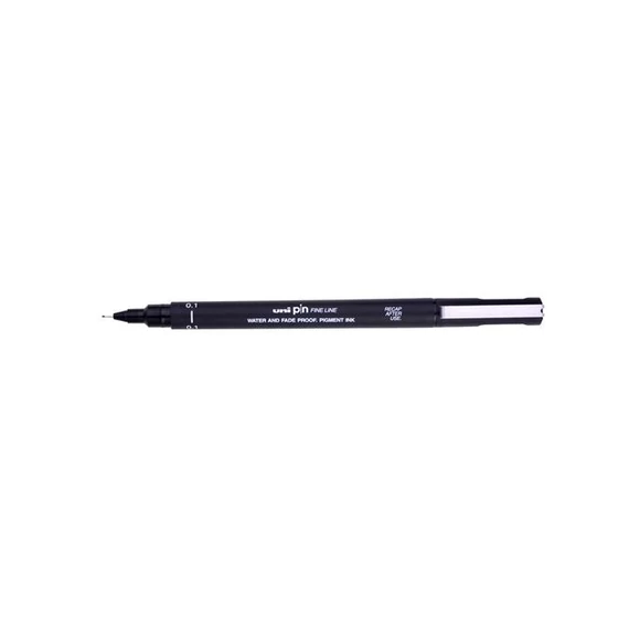 Tűfilc UNI Pin 0,1mm fekete