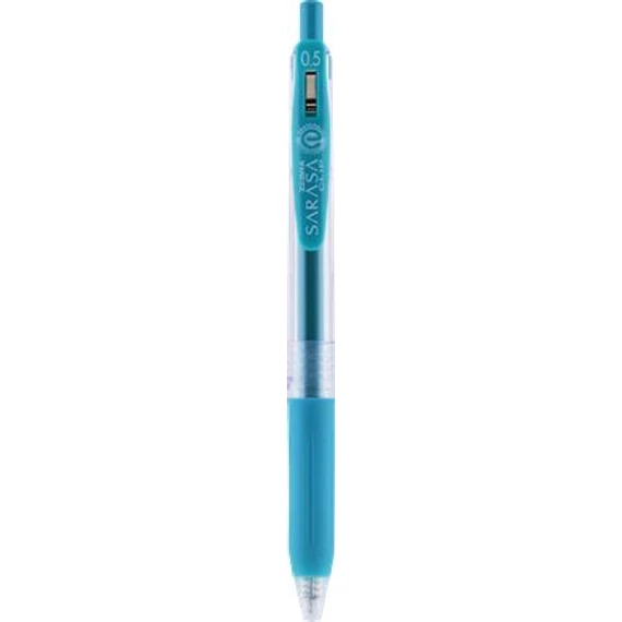 Zseléstoll ZEBRA Sarasa nyomógombos 0,5 mm zöld