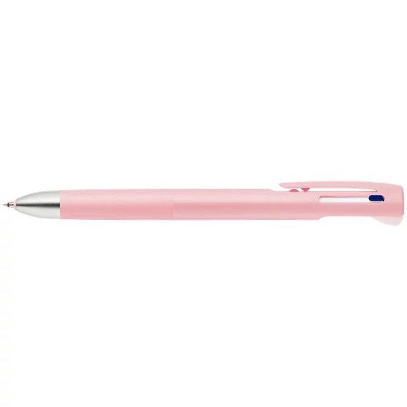 Golyóstoll ZEBRA Blen 2+S pink testű kék-piros írászín + 0,5 mm ceruza