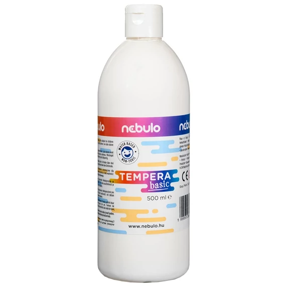 Tempera, 500 ml, NEBULO, fehér