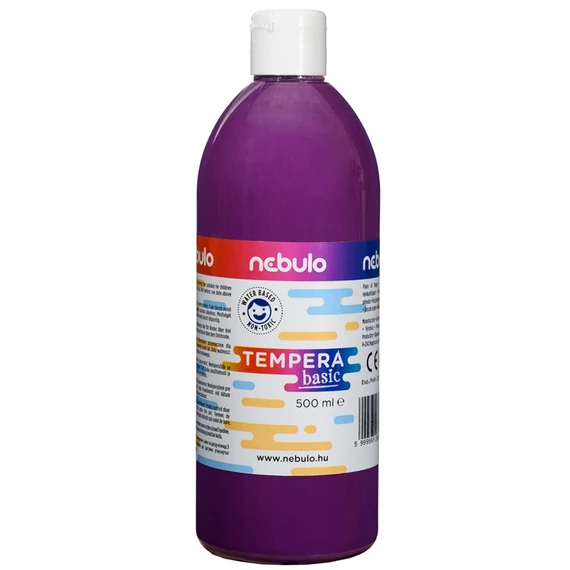 Tempera, 500 ml, NEBULO, lila