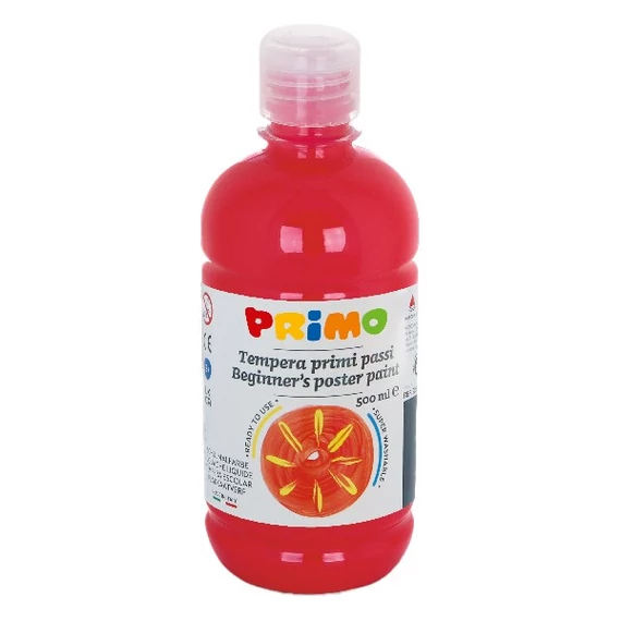 Tempera 500ml, Primo 380 sötétpiros