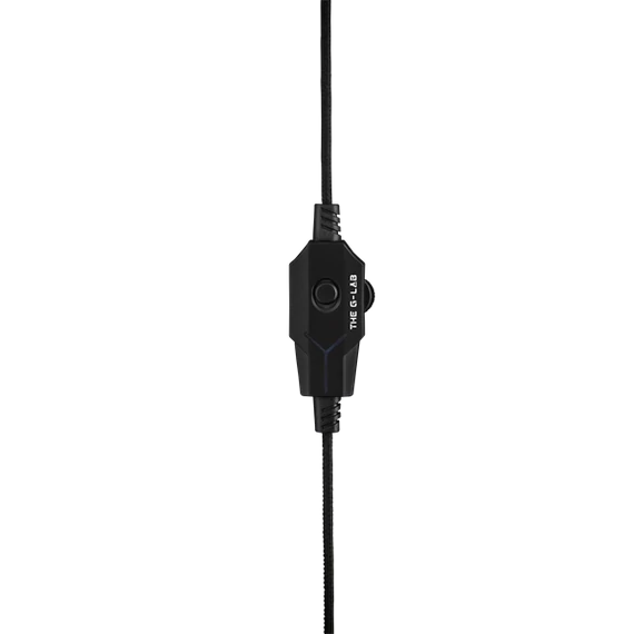The G-Lab Korp Cobalt Gaming Headset Black