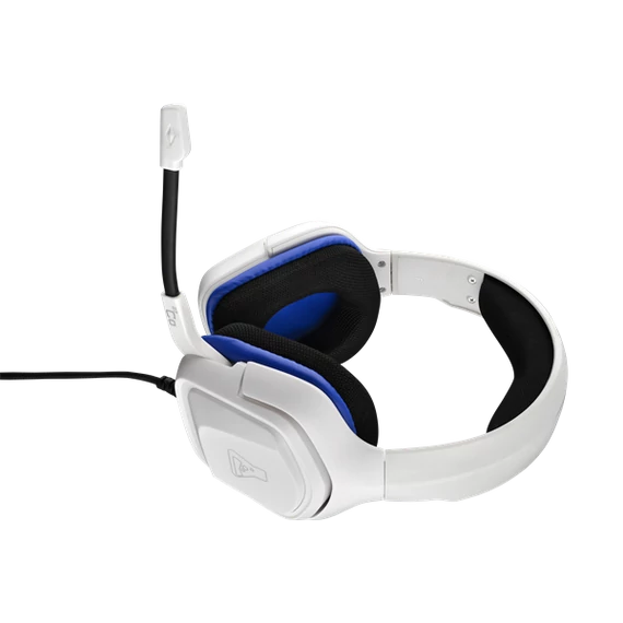 The G-Lab Korp Cobalt Gaming Headset White