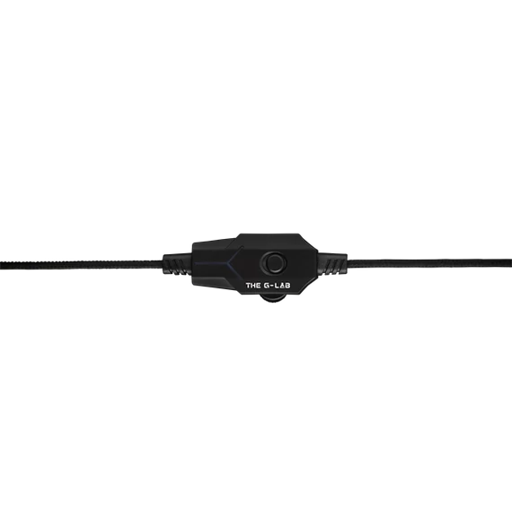 The G-Lab Korp Cobalt Gaming Headset White