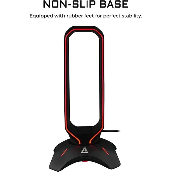 The G-Lab K-Stand Radon Gaming Headset Stand Black