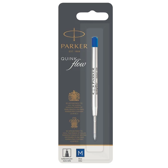 Golyóstollbetét, 0,7 mm, M, góliát, PARKER "Royal", kék