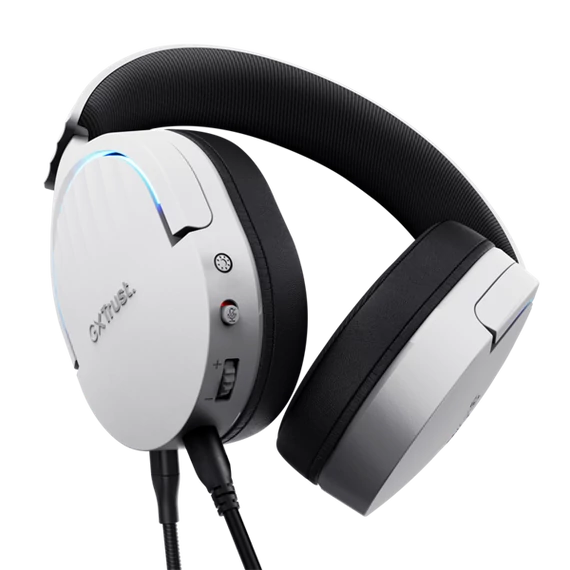 Trust 25302 GXT 490W Fayzo 7.1 USB vezetékes fehér gamer headset