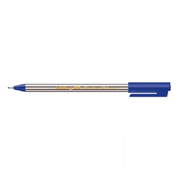 Tűfilc, 0,3 mm, EDDING "89 Office Liner", kék