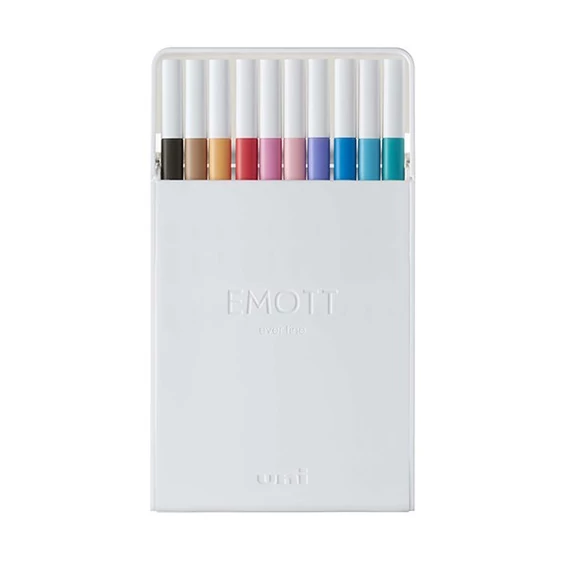 Tűfilc UNI EMOTT 10db-os készlet 0,4mm (2UEMOTTNO10.2)