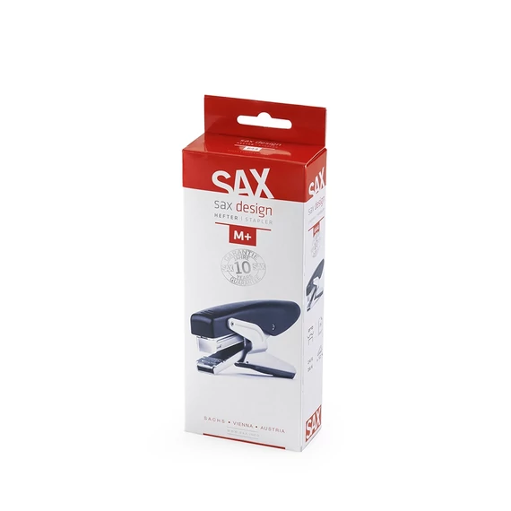 Tűzőgép, 24/6, 26/6, 25 lap, SAX "644", fekete