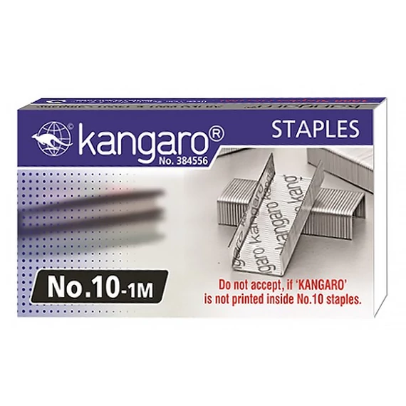 Tűzőkapocs KANGARO No.10 1000 darabos
