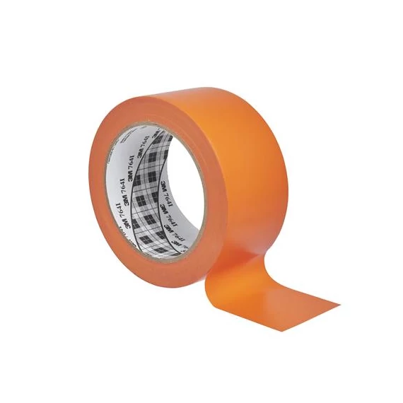Ipari jelzőszalag, 50mm x 33m, 3M, narancssárga