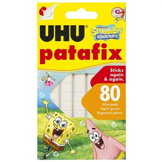 Gyurmaragasztó, 80 kocka/csomag, UHU 