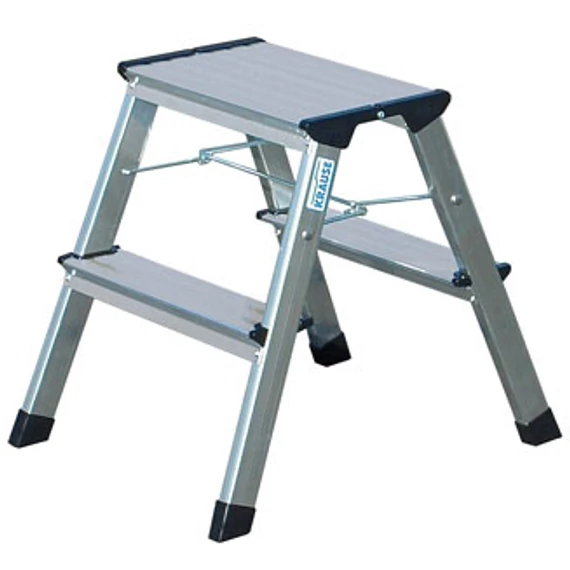 Fellépő, 2x2 lépcsőfok, alumínium, KRAUSE 