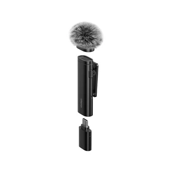 Vezeték nélküli mikrofon, csiptetős, USB-C csatlakozó, ULANZI WM-10