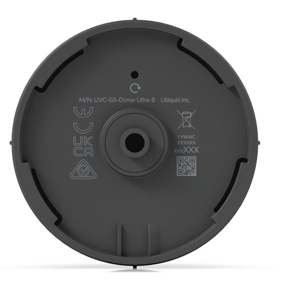 Ubiquiti UniFi UVC-G5-Dome-Ultra-B UniFi beltéri fekete 4MP 2K IP kamera