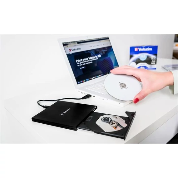BluRay író, USB 3.0, külső, VERBATIM