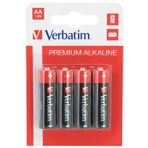 Elem, AA ceruza, 4 db, VERBATIM 