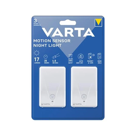 Éjjeli lámpa, LED, 2 db, VARTA 