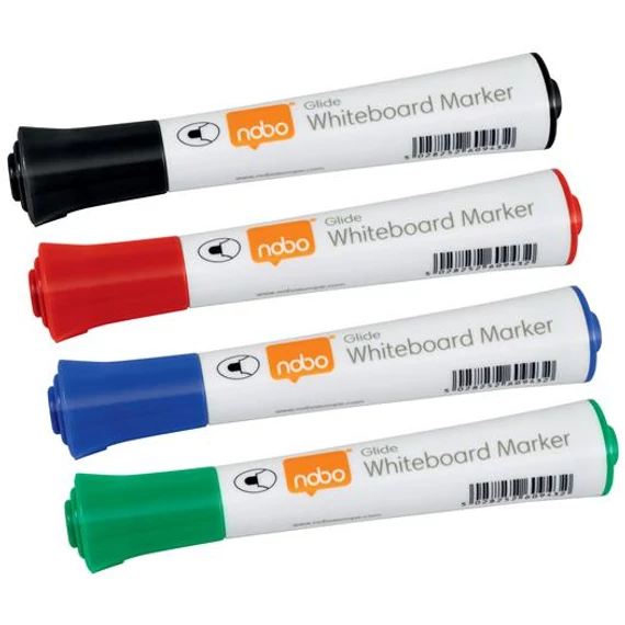 Táblamarker, kúpos hegyű, 2 mm, 10 db, NOBO 