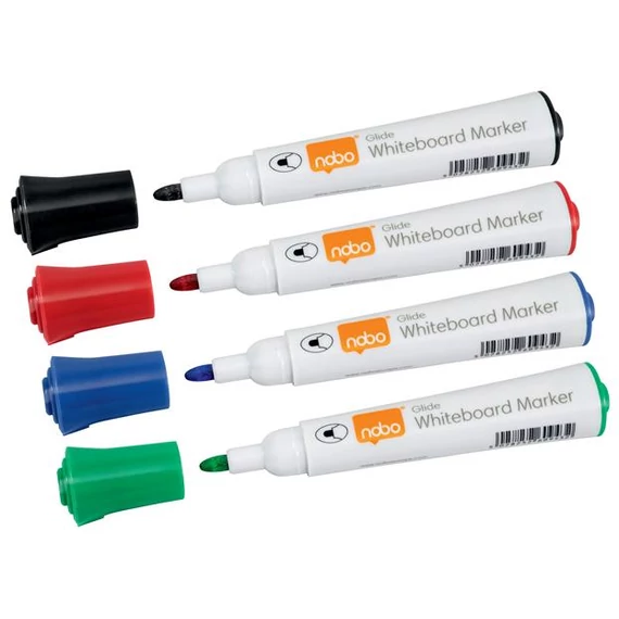 Táblamarker, kúpos hegyű, 2 mm, 10 db, NOBO 
