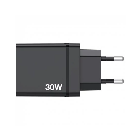 Hálózati töltő, 1xUSB-C PD (20W), USB-A QC 3.0, 2xUSB-A (10W), VERBATIM, fekete