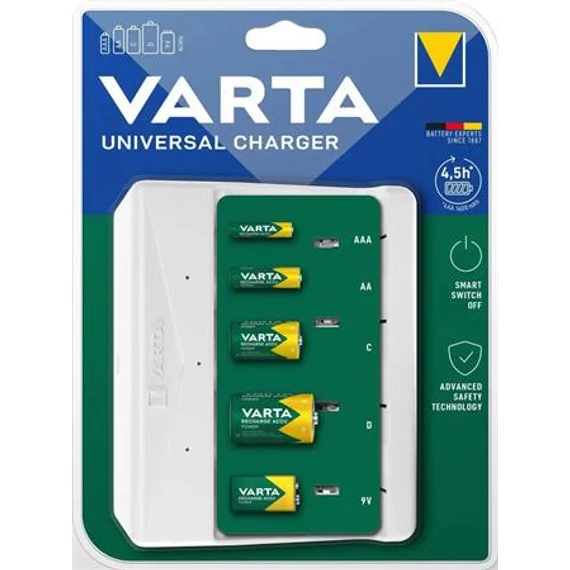 Varta 57658101401 Universal akkumulátor nélküli töltő