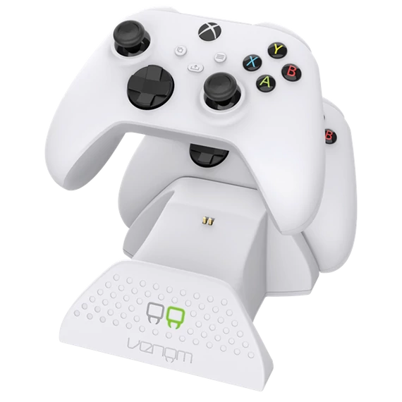 Venom VS2871 Xbox Series X & S fehér dupla töltőállomás + 2db akkumulátor