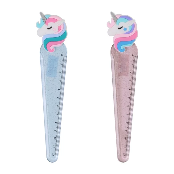 Vonalzó NEBULO 13 cm Unikornis